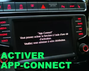 Activation App-Connect Carplay