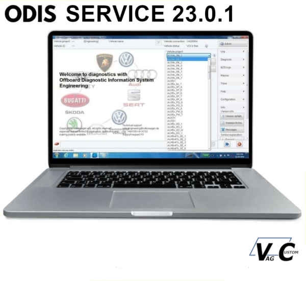 Logiciel Odis Service 23.0.1